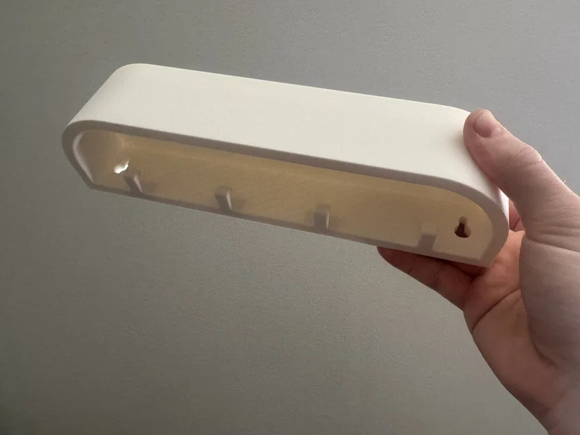 Kệ nhỏ giấu 4 móc treo chìa khóa (4 Key hook Hidden in Shelf) - Image 1