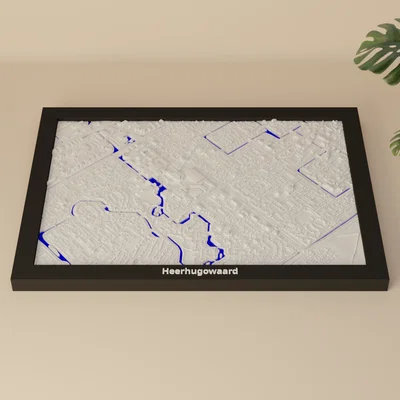 Heerhugowaard, Hà Lan - Mô hình 3D Miniature