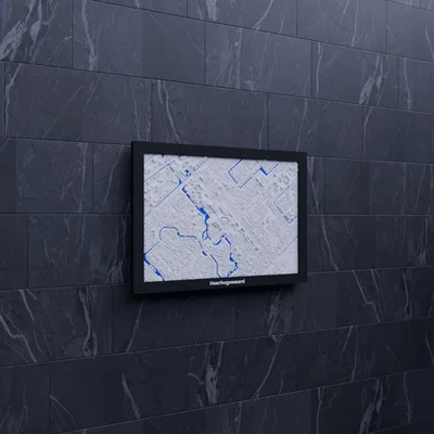 Heerhugowaard, Hà Lan - Mô hình 3D Miniature