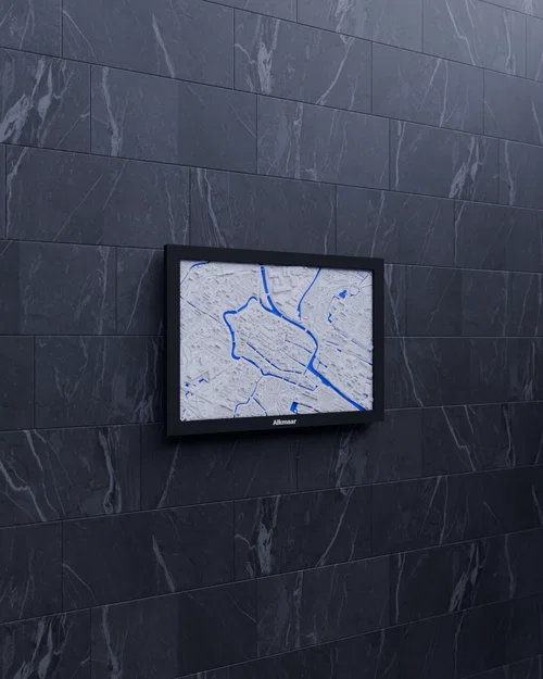 Alkmaar, Netherlands - 3D Miniature | Mô hình địa hình 3D - Image 2