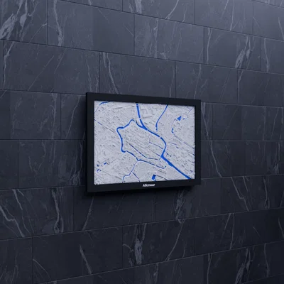 Alkmaar, Netherlands - 3D Miniature | Mô hình địa hình 3D