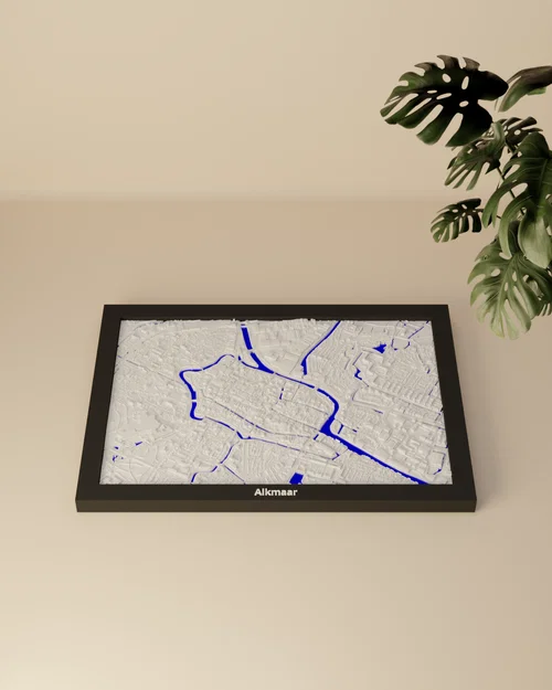 Alkmaar, Netherlands - 3D Miniature | Mô hình địa hình 3D - Image 4