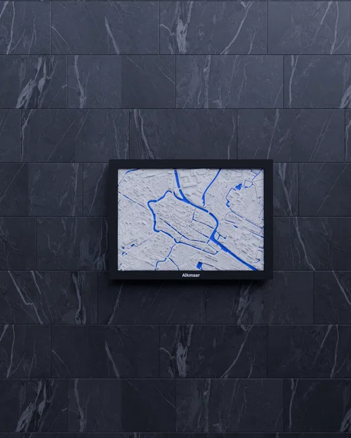 Alkmaar, Netherlands - 3D Miniature | Mô hình địa hình 3D - Image 5