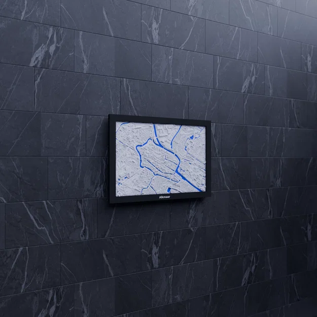 Alkmaar, Netherlands - 3D Miniature | Mô hình địa hình 3D - Image 6