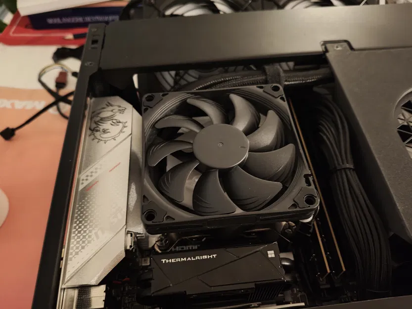 Adapter gắn quạt 92mm cho pump Coolermaster Atmos - Image 3