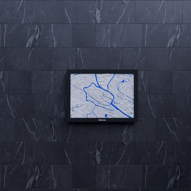 Alkmaar, Netherlands - 3D Miniature | Mô hình địa hình 3D - Image 7