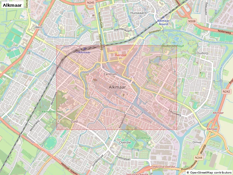 Alkmaar, Netherlands - 3D Miniature | Mô hình địa hình 3D - Image 8