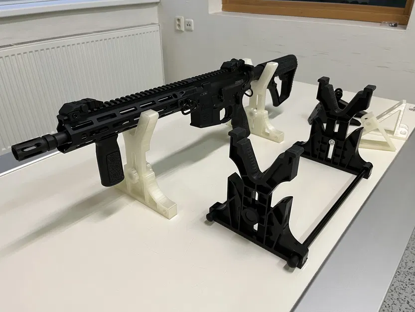 Giá đỡ/Sọt kê/Treo tường cho súng trường (Rifle Stand/Holder/WallMount) - Image 3