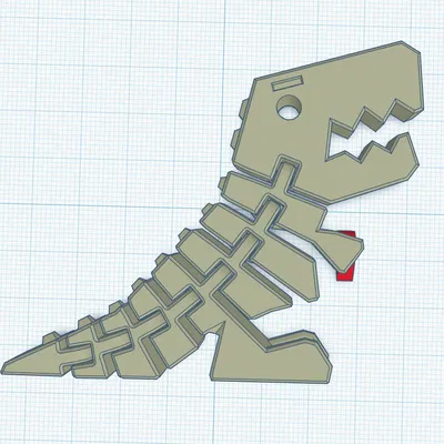 Flexi Rex cầm trái tim – quà Valentine dễ thương