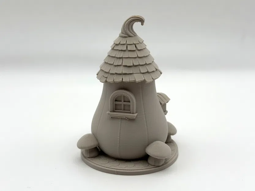 Toadstool Cottage – Nhà Nấm Fantasy Mini để In 3D - Image 3