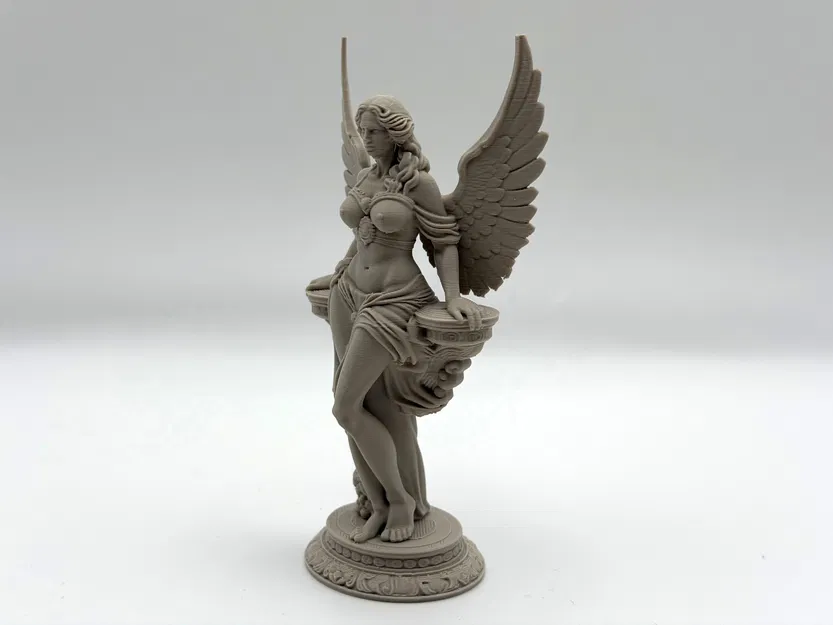 Winged Embrace – Tượng Thiên Thần Thanh Lịch - Image 4