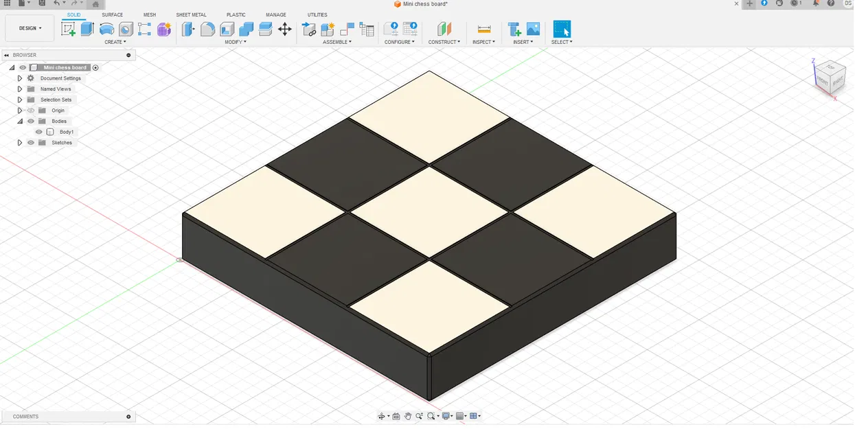 Bàn cờ vua mini - Image 2