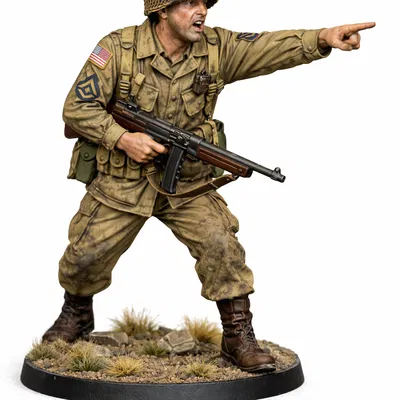 Bolt Action WW2 U.S. NCO (Sĩ quan hạ sĩ quan Mỹ Thế chiến 2)