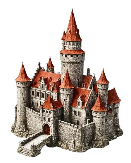 Pohádkový hrad (Fairy tale castle) – Lâu đài cổ tích - Image 1