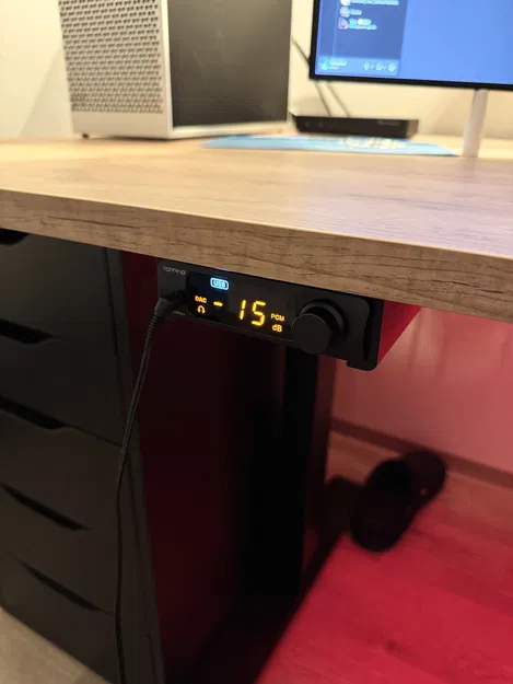 Giá đỡ Topping DX3 Pro gắn dưới bàn - Image 1