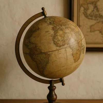 Quả Địa Cầu Thế Giới Để Bàn (Desktop World Globe)