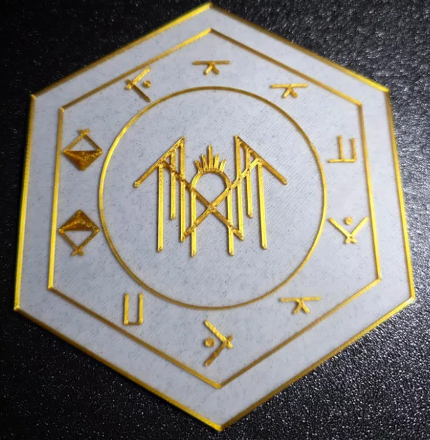 Đế lót ly Sleep Token (Sleep Token Coaster) - Image 1