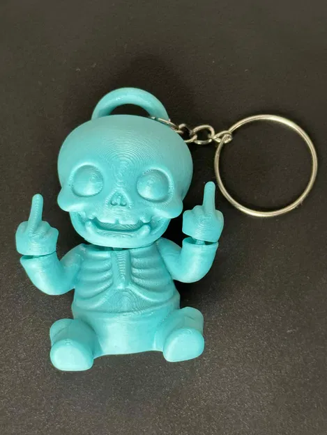 Funny fuc – Móc khóa quái vật hài hước - Image 2