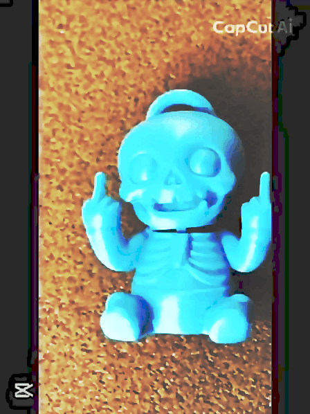 Funny fuc – Móc khóa quái vật hài hước