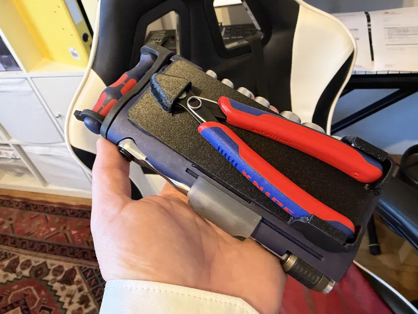 Giá đỡ kìm cắt Knipex cho Wera Tool-Check - Image 2