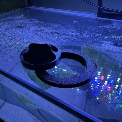 Cổng Cho Ăn Tròn Cho Nắp Hồ Cá (Circular Aquarium Lid Feeding Port)
