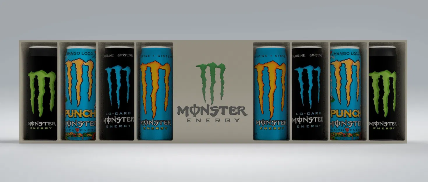 Kệ để lon Monster Drinks Stand - Image 1