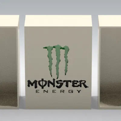 Kệ để lon Monster Drinks Stand