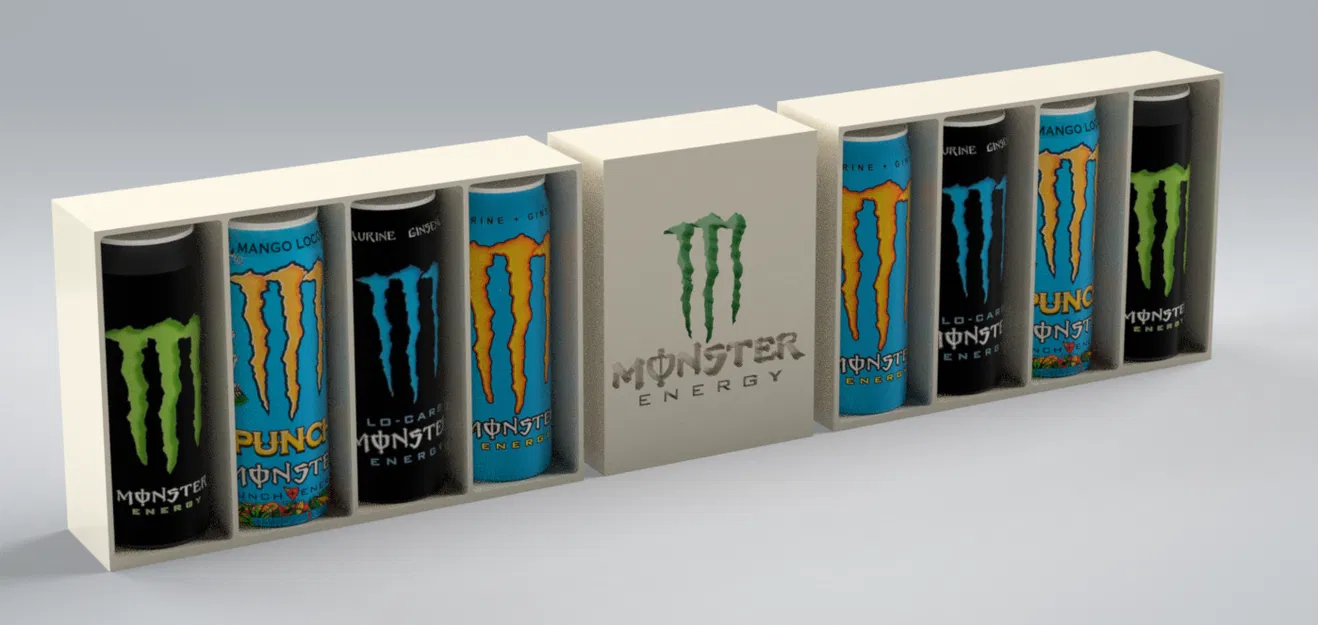 Kệ để lon Monster Drinks Stand - Image 3