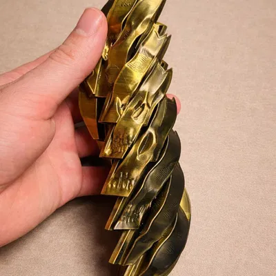 Đầu Lâu Fidget Mở Rộng – Đồ Chơi Stress Khớp Nối (Articulated Skull)