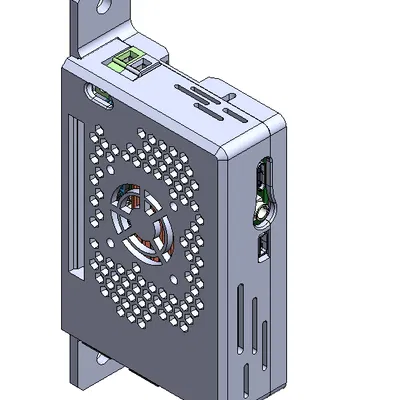 Vỏ BTT Pi V1.2 kèm ngàm gắn 2020