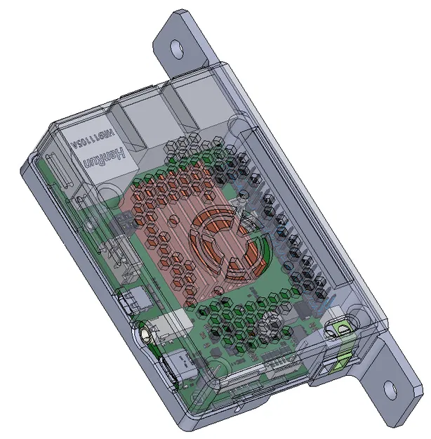 Vỏ BTT Pi V1.2 kèm ngàm gắn 2020 - Image 2