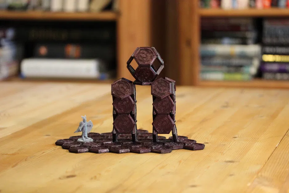 Tile lục giác nam châm cho tabletop (Magnetic Hex tabletop tile) - Image 4