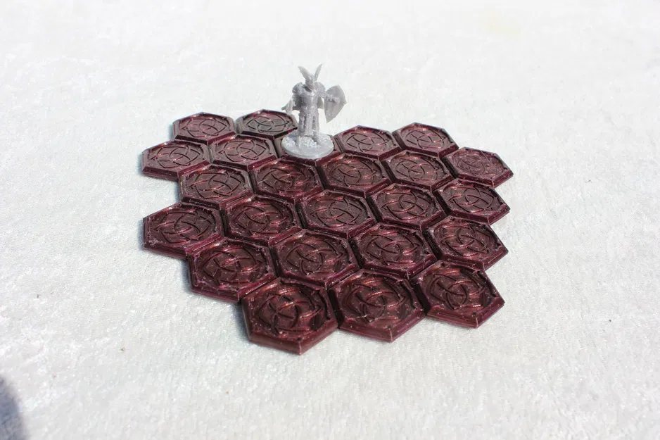 Tile lục giác nam châm cho tabletop (Magnetic Hex tabletop tile) - Image 8