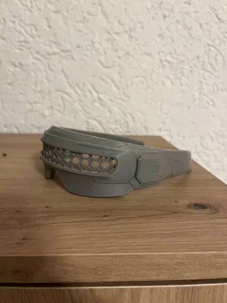 Kính Visor Sci‑Fi – Đạo Cụ Cosplay (Đeo Được) - Image 3