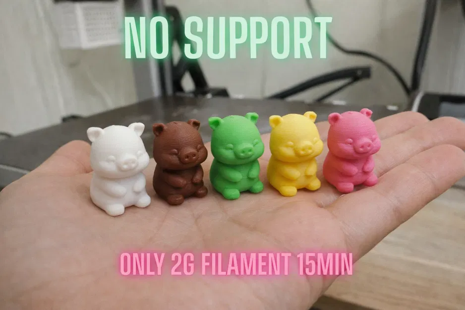 Mini Pig Pocket Figurine – Tượng Heo Mini Bỏ Túi - Image 1