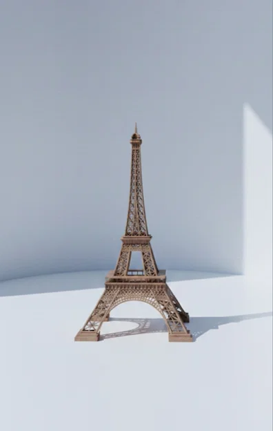 Tháp Eiffel (The Eiffel Tower) - Mẫu 3D STL - Image 1