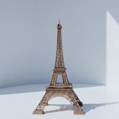 Tháp Eiffel (The Eiffel Tower) - Mẫu 3D STL
