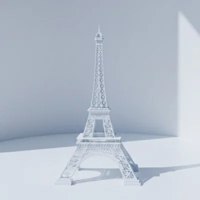 Tháp Eiffel (The Eiffel Tower) - Mẫu 3D STL