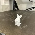 Tượng Thỏ Easter Mini (Mini Easter Bunny Figurine) - Thumbnail 2