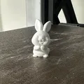 Tượng Thỏ Easter Mini (Mini Easter Bunny Figurine) - Thumbnail 4