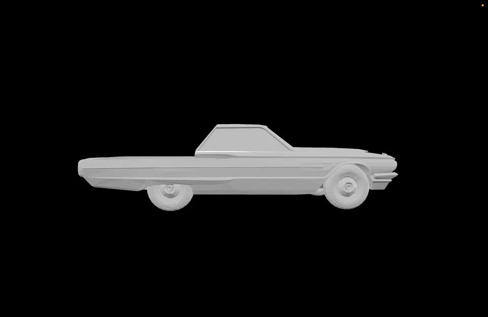 Xe tải Ford Thunderbird 1964 (1964 Ford Thunderbird Truck) - Image 4