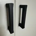 Tay nắm cửa tối giản góc cạnh (Minimalist Angular Door Handle) - Thumbnail 1