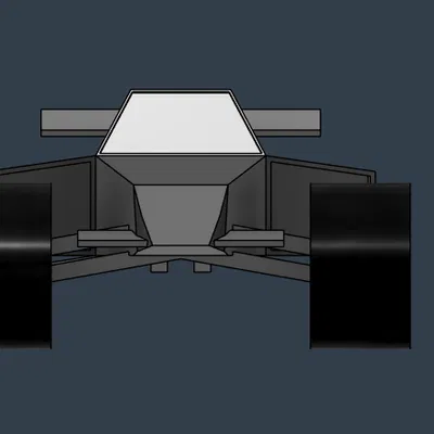 Xe đua low-poly từ PolyTrack