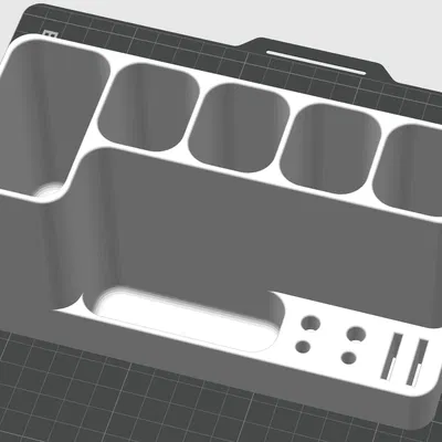 Kệ Organize Nhà Tắm Cho Gia Đình (4 Chỗ Bàn Chải + Thoát Nước Nhỏ Giọt)