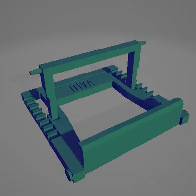 Tuva PC holder (kệ đỡ laptop print-in-place)
