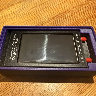 Holder Gridfinity cho NanoVNA-F V3 (NanoVNA-F V3 Gridfinity Holder)