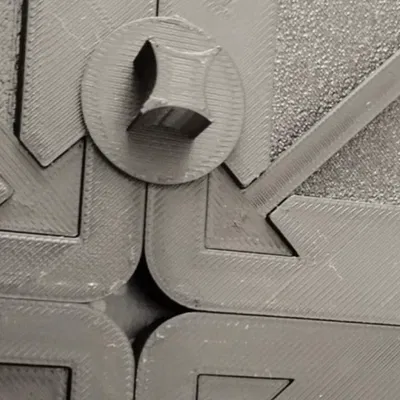 Nắp bo góc (Rounded Frame Cap) cho khung 200x200mm