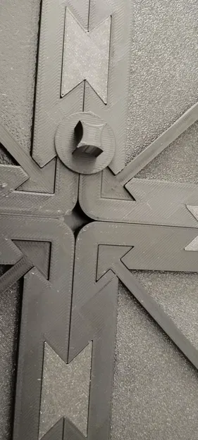 Nắp bo góc (Rounded Frame Cap) cho khung 200x200mm - Image 3