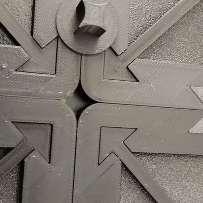 Nắp bo góc (Rounded Frame Cap) cho khung 200x200mm