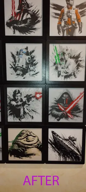 Nắp bo góc (Rounded Frame Cap) cho khung 200x200mm - Image 7